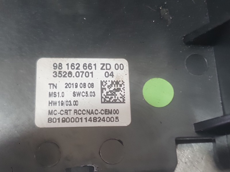 Recambio de sistema navegacion gps para citroën berlingo (er_, ec_) 1.2 puretech 110 referencia OEM IAM 9830426480  