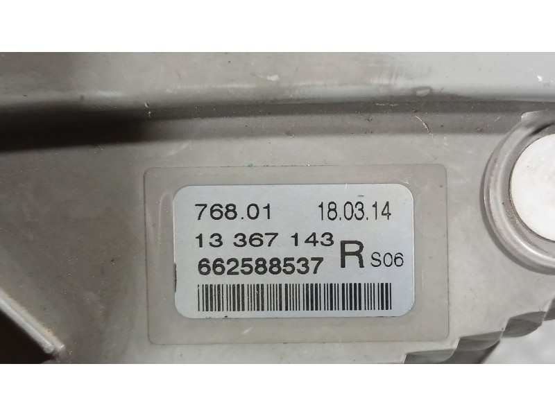 Recambio de piloto delantero derecho para opel astra j sedán 1.4 turbo (69) referencia OEM IAM 13367143  662588537