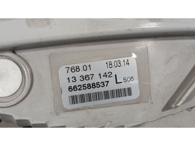 Recambio de piloto delantero izquierdo para opel astra j sedán 1.4 turbo (69) referencia OEM IAM 13367142  662588537