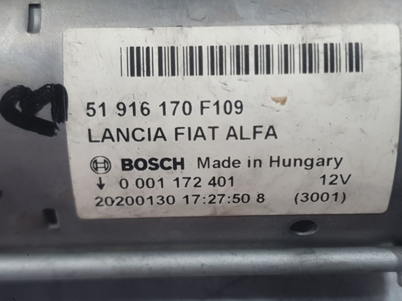 Recambio de motor arranque para fiat tipo hatchback (356_, 357_) 1.3 d (356hxh1a) referencia OEM IAM 51916170 0001172401 BOSCH