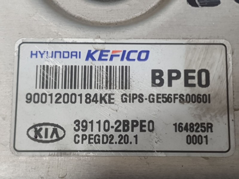 Recambio de centralita motor uce para kia soul ii (ps) 1.6 gdi referencia OEM IAM 391102BPE0 9001200184KE KEFICO