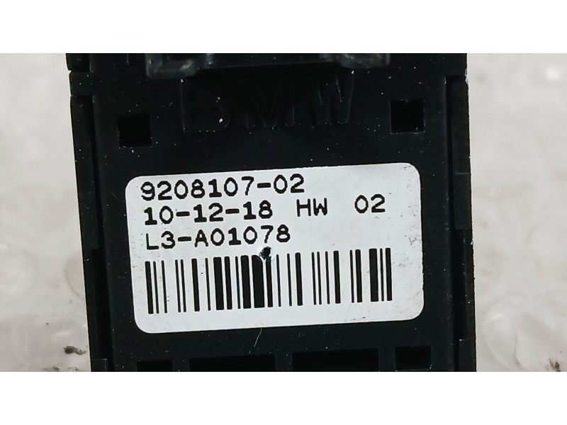Recambio de mando elevalunas delantero derecho para bmw 2 active tourer (f45) 216 d referencia OEM IAM 61319208107  