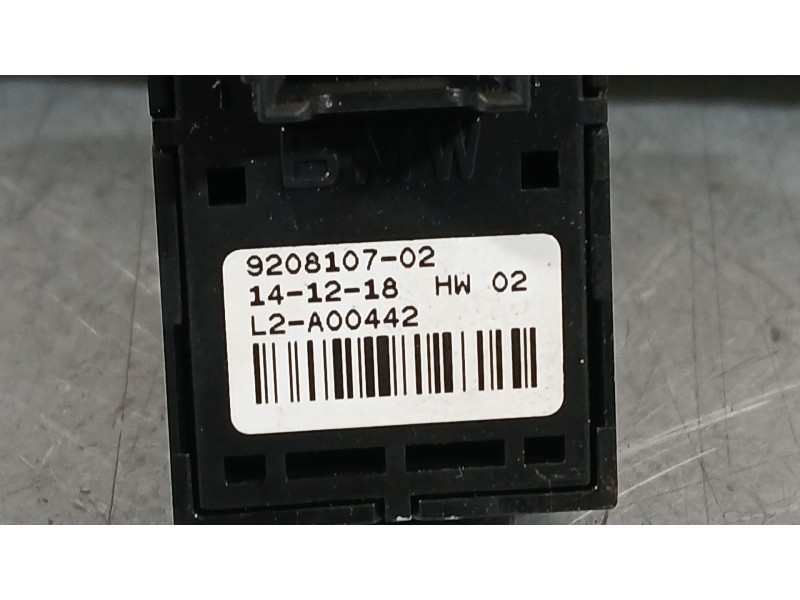 Recambio de mando elevalunas trasero derecho para bmw 2 active tourer (f45) 216 d referencia OEM IAM 61319208107  
