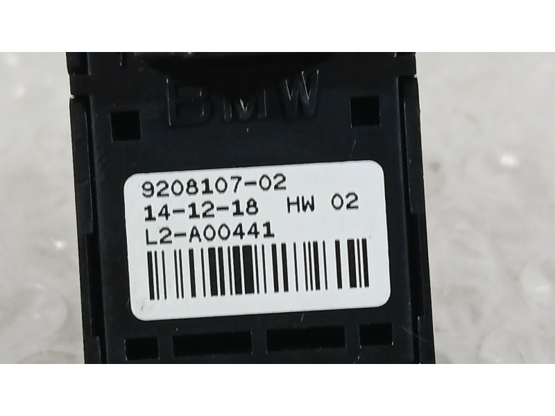 Recambio de mando elevalunas trasero izquierdo para bmw 2 active tourer (f45) 216 d referencia OEM IAM 920810702  