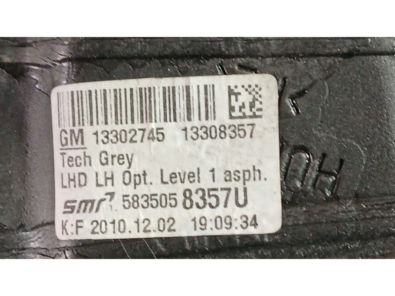Recambio de retrovisor izquierdo para opel astra j sports tourer (p10) 1.7 cdti (35) referencia OEM IAM 13302745 ELECTRICO 5 CAB