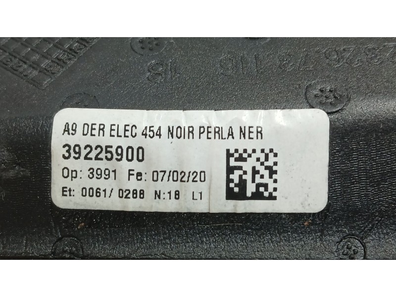 Recambio de retrovisor derecho para opel corsa f (p2jo) 1.2 (68) referencia OEM IAM 39225900 ELECTRICO 6 y 2 cables rozado 