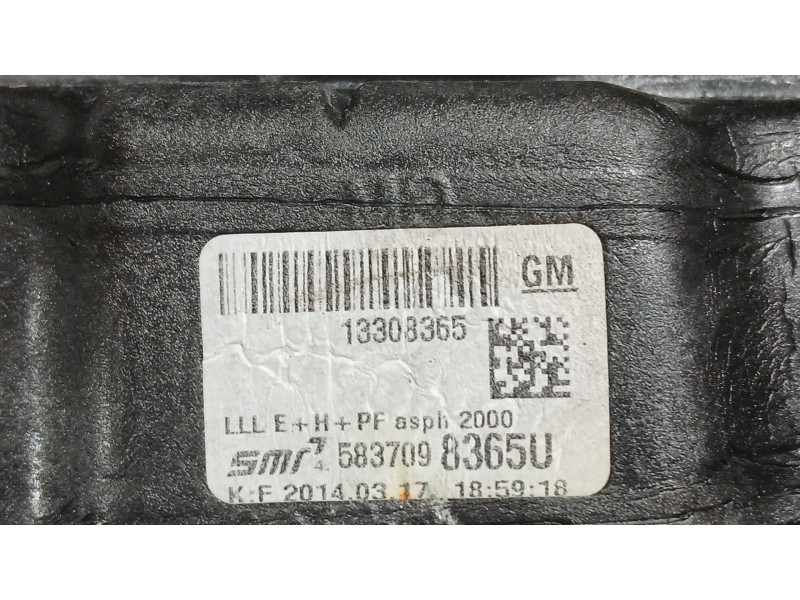 Recambio de retrovisor izquierdo para opel astra j sedán 1.4 turbo (69) referencia OEM IAM 13308365 ELECTRICO 7 CABLES 