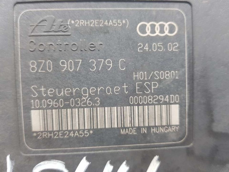 Recambio de abs para audi a2 (8z) 1.6 fsi referencia OEM IAM 8Z0907379C 10020600334 ATE