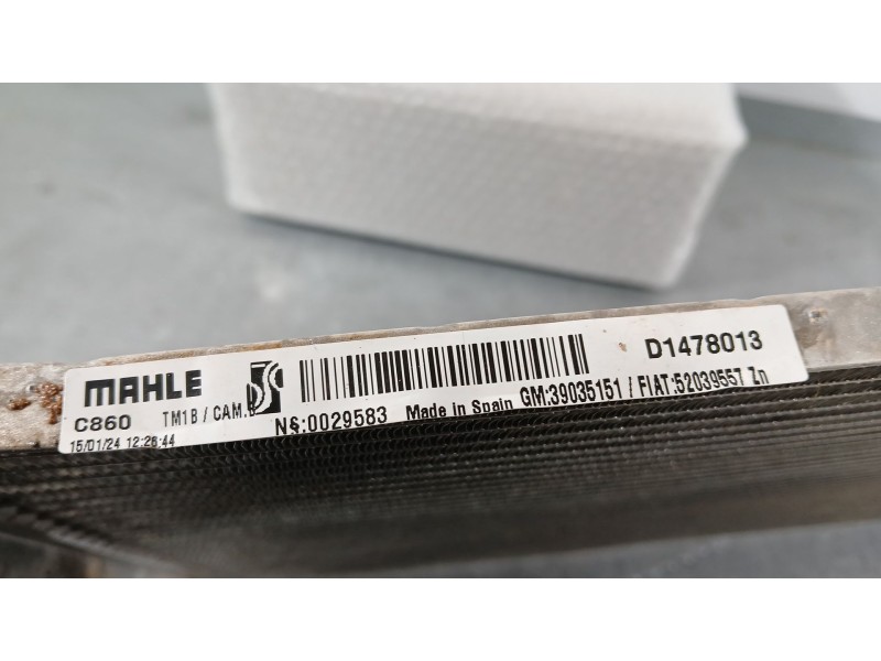 Recambio de condensador / radiador aire acondicionado para fiat fiorino furgoneta/monovolumen (225_) 1.3 d multijet (225cxg1a, 2