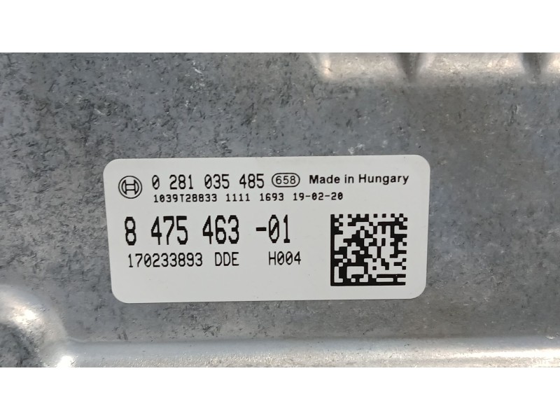 Recambio de centralita motor uce para bmw 2 active tourer (f45) 216 d referencia OEM IAM 847546301 BOSCH 0281035485