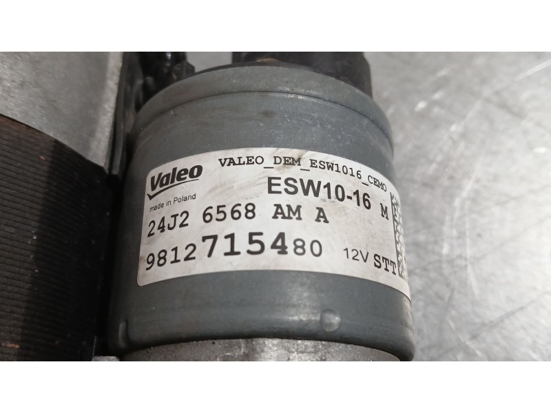 Recambio de motor arranque para opel corsa f (p2jo) 1.2 (68) referencia OEM IAM 9812715480 VALEO ESW1016