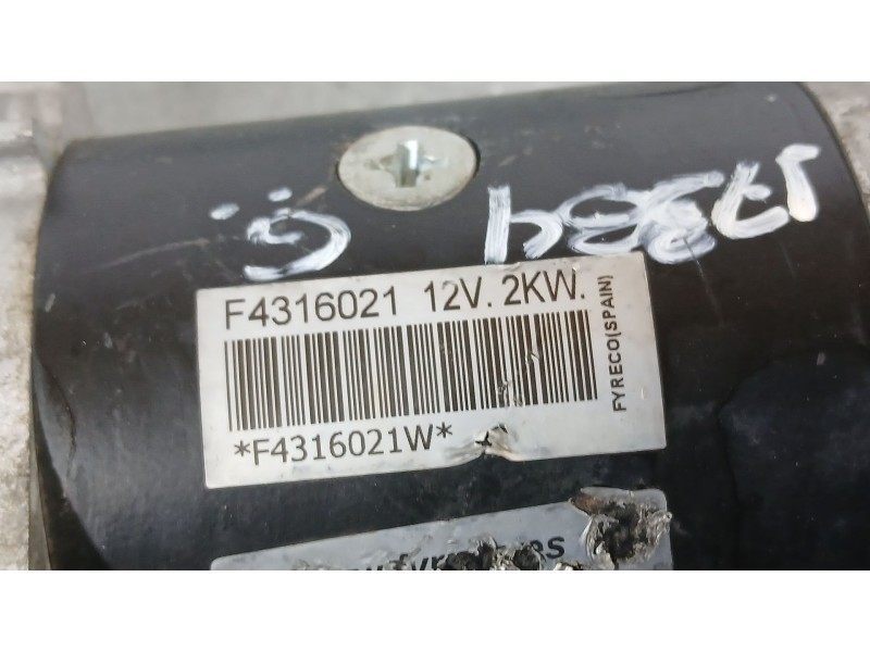 Recambio de motor arranque para nissan almera i (n15) 2.0 d referencia OEM IAM 2330054A05RE  F4316021