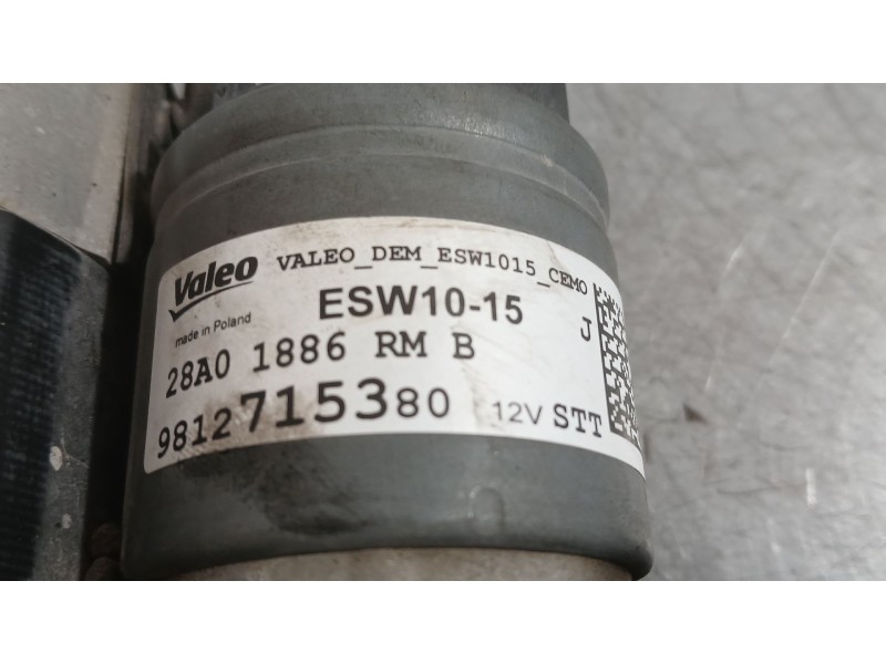 Recambio de motor arranque para opel corsa f (p2jo) 1.2 (68) referencia OEM IAM 9812715380 VALEO ESW1015