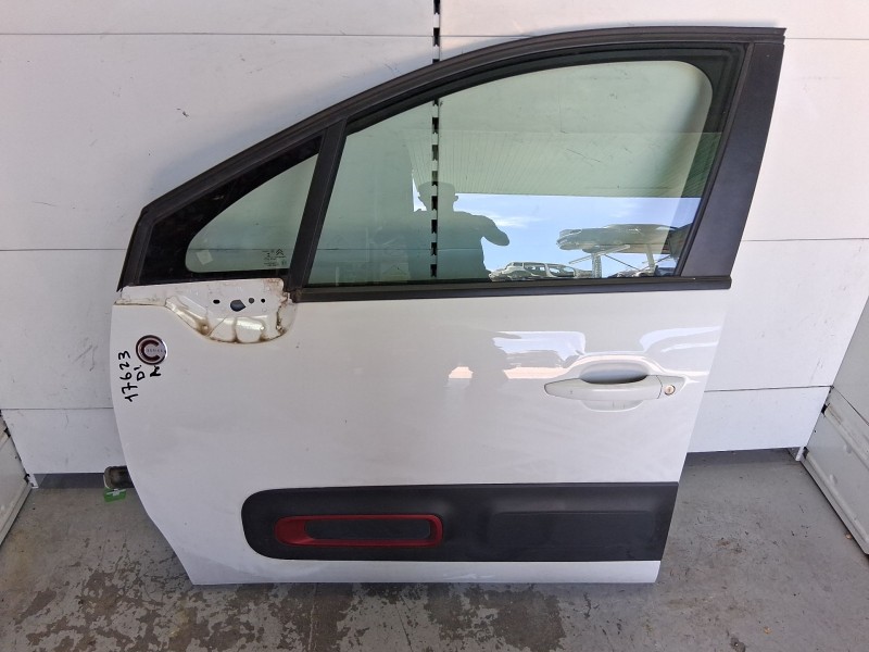 Recambio de puerta delantera izquierda para citroën c3 iii (sx) 1.5 bluehdi 100 (sxyhyp, sxyhtu) referencia OEM IAM 9812674380  