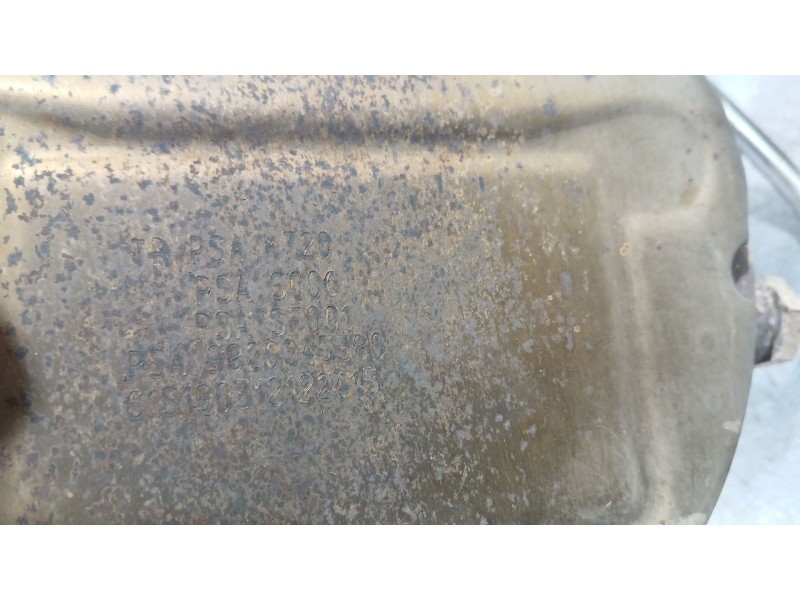 Recambio de filtro de particulas para peugeot 208 i (ca_, cc_) 1.5 bluehdi 100 referencia OEM IAM   
