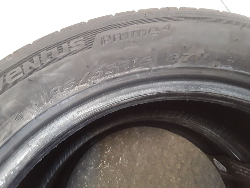 Recambio de neumatico pareja para neumaticos reutilizados - referencia OEM IAM 195551687V HANKOOK 195/55/16/87V
