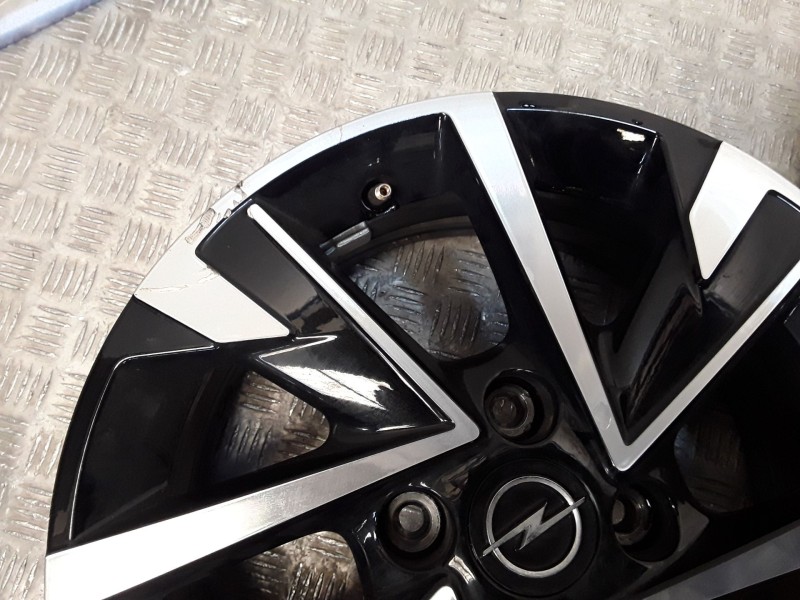 Recambio de juego llantas aluminio para opel corsa f (p2jo) 1.2 (68) referencia OEM IAM 6.5X16 4 TORN ET38 ROZADAS ALUMINIO