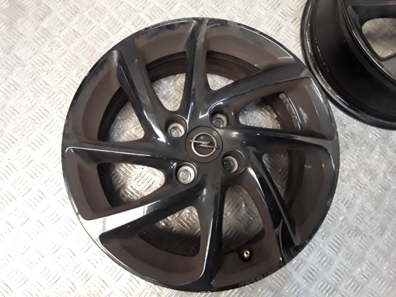 Recambio de juego llantas aluminio para opel corsa f (p2jo) 1.2 (68) referencia OEM IAM 6.5X16 4 TORN ET38 ROZADAS ALUMINIO