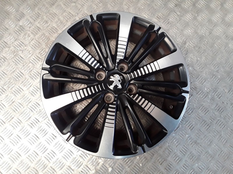 Recambio de llanta aluminio para peugeot 208 i (ca_, cc_) 1.5 bluehdi 100 referencia OEM IAM 6X16 4 TORN ET23  ALUMINIO