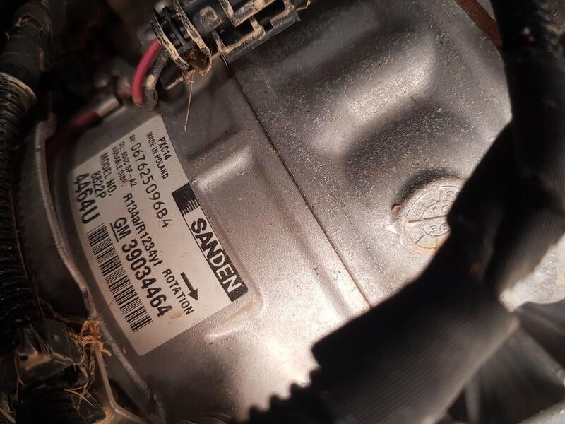 Recambio de compresor aire acondicionado para opel insignia a sports tourer (g09) 1.6 cdti (35) referencia OEM IAM 39157291  