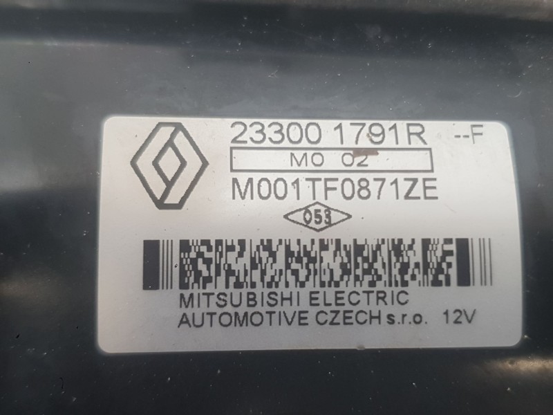 Recambio de motor arranque para fiat talento furgoneta (296_) 2.0 ecojet referencia OEM IAM 233001791R M001TF0871ZE MITSUBISHI