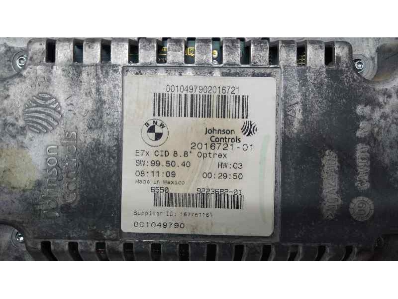 Recambio de sistema navegacion gps para bmw x6 (e71) 3.5d referencia OEM IAM 201672101  JOHNSON CONTROLS