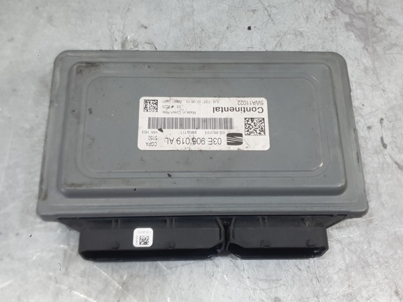 Recambio de centralita motor uce para seat ibiza iv (6j5, 6p1) 1.2 referencia OEM IAM 03E906019AL 5WA11022 CONTINENTAL