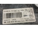 Recambio de faro izquierdo para peugeot 208 i (ca_, cc_) 1.5 bluehdi 100 referencia OEM IAM 9822690480 VALEO PULIR 90132563
