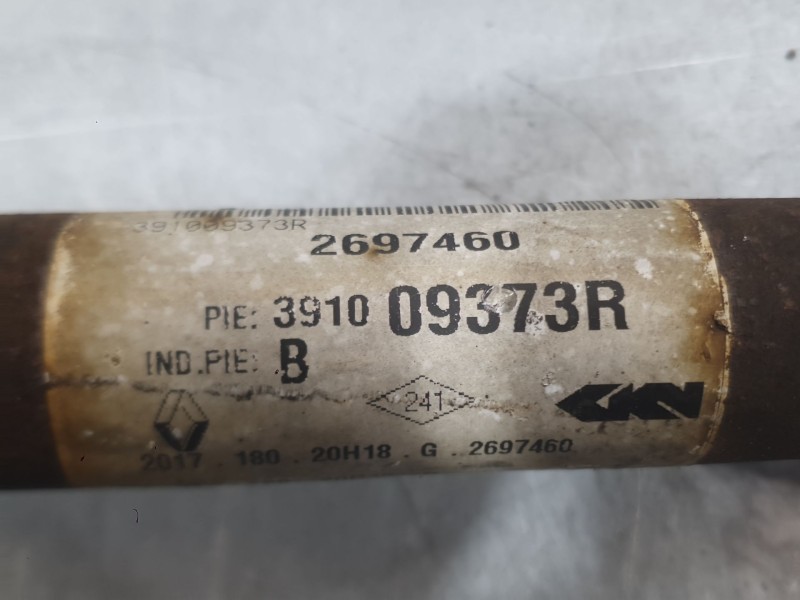 Recambio de transmision delantera derecha para renault megane iv hatchback (b9a/m/n_) 1.2 tce 130 (b9mr) referencia OEM IAM 3910