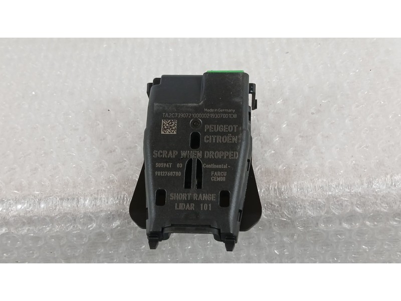 Recambio de sensor para peugeot 208 i (ca_, cc_) 1.5 bluehdi 100 referencia OEM IAM 9812768780 SENSOR DISTANCIA DE FRENADO Y PEA