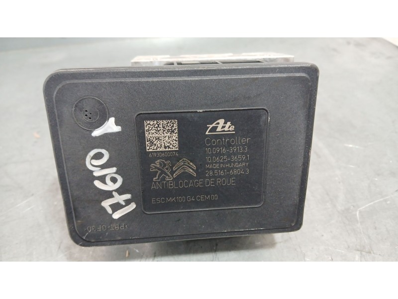 Recambio de abs para peugeot 208 i (ca_, cc_) 1.5 bluehdi 100 referencia OEM IAM 9822654880 ATE 10022012064