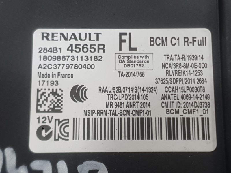 Recambio de modulo electronico para renault megane iv hatchback (b9a/m/n_) 1.2 tce 130 (b9mr) referencia OEM IAM   