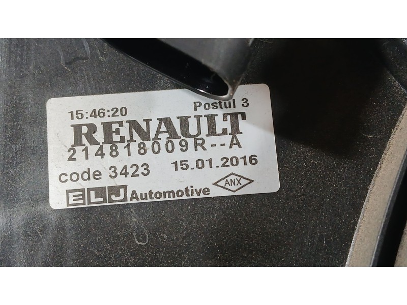 Recambio de electroventilador para renault captur i (j5_, h5_) 1.2 tce 120 referencia OEM IAM 214818664R 214810048R 