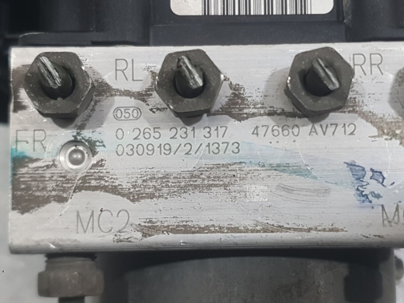 Recambio de abs para nissan primera hatchback (p12) 1.9 dci referencia OEM IAM 47660AV726  