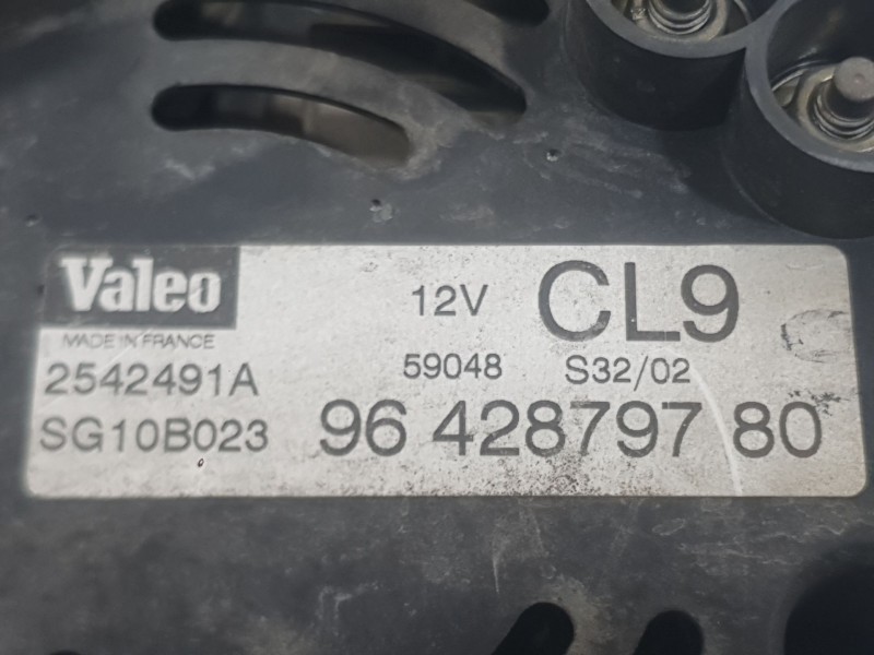 Recambio de alternador para peugeot 307 (3a/c) 1.6 16v referencia OEM IAM 5705NH 5705EP 
