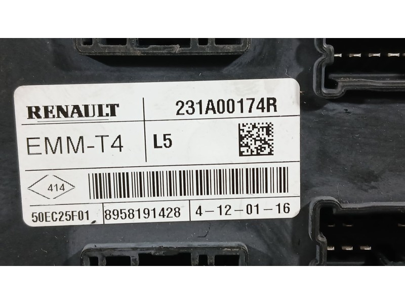 Recambio de modulo electronico para renault captur i (j5_, h5_) 1.2 tce 120 referencia OEM IAM   