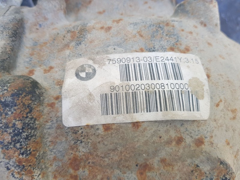 Recambio de diferencial trasero para bmw x5 (e70) xdrive 40 d referencia OEM IAM 759091303 RELACIÓN. 3. 15 