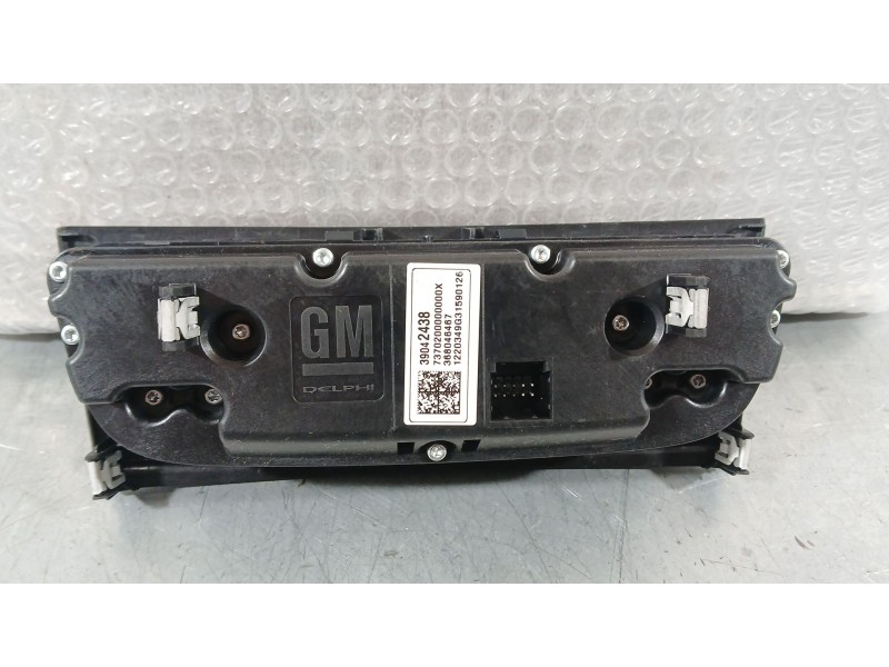 Recambio de mando climatizador para opel astra k (b16) 1.2 turbo (68) referencia OEM IAM 39158162  