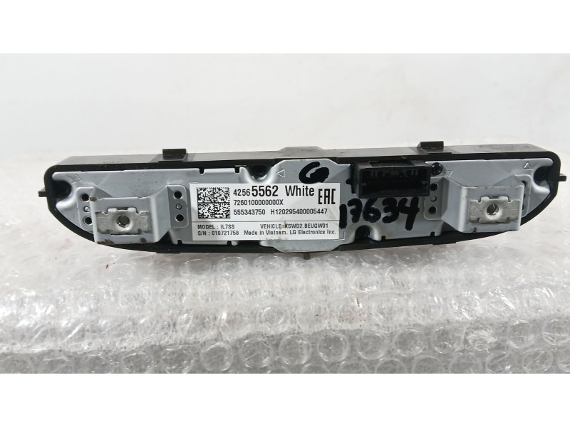 Recambio de mando radio para opel astra k (b16) 1.2 turbo (68) referencia OEM IAM   
