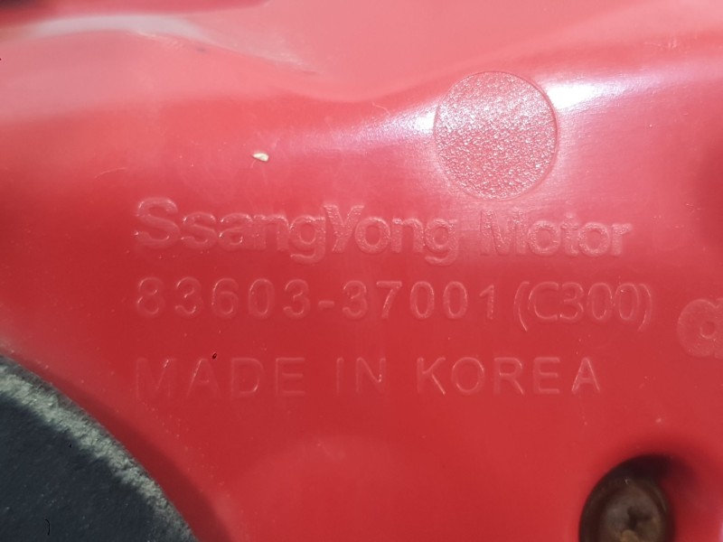 Recambio de piloto trasero izquierdo interior para ssangyong korando (c300) 1.5 referencia OEM IAM 8360337001  
