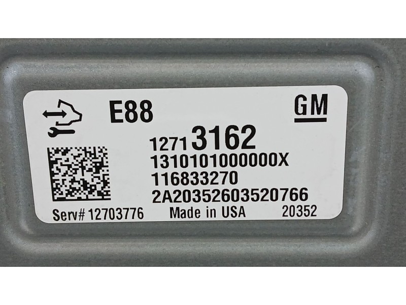 Recambio de centralita motor uce para opel astra k (b16) 1.2 turbo (68) referencia OEM IAM 12700116  