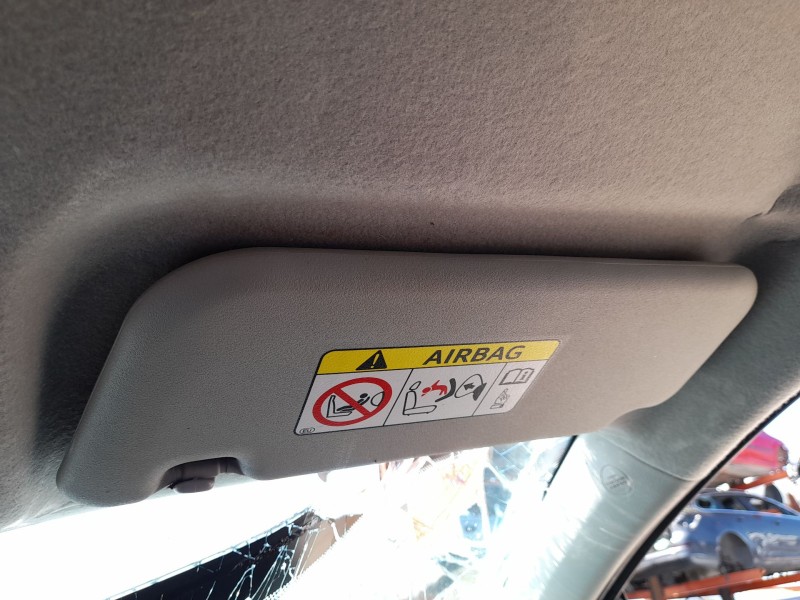 Recambio de parasol derecho para toyota yaris (_p13_) 1.0 (ksp130) referencia OEM IAM 743100D671B0  