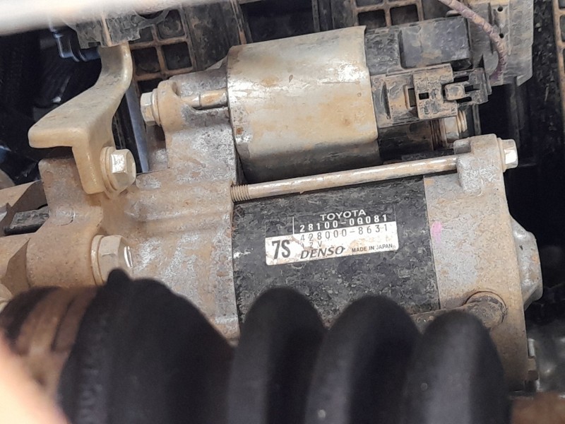 Recambio de motor arranque para toyota yaris (_p13_) 1.0 (ksp130) referencia OEM IAM 281000Q120 281000Q081 281000Q050