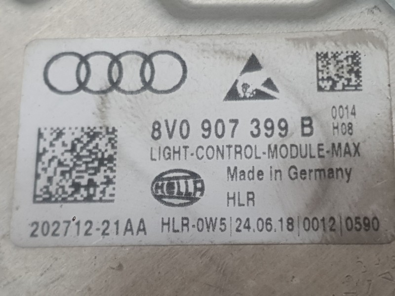 Recambio de centralita faro para volkswagen tiguan (ad1, ax1) 1.4 tsi referencia OEM IAM 8V0907399B D. IZQUIERDA 