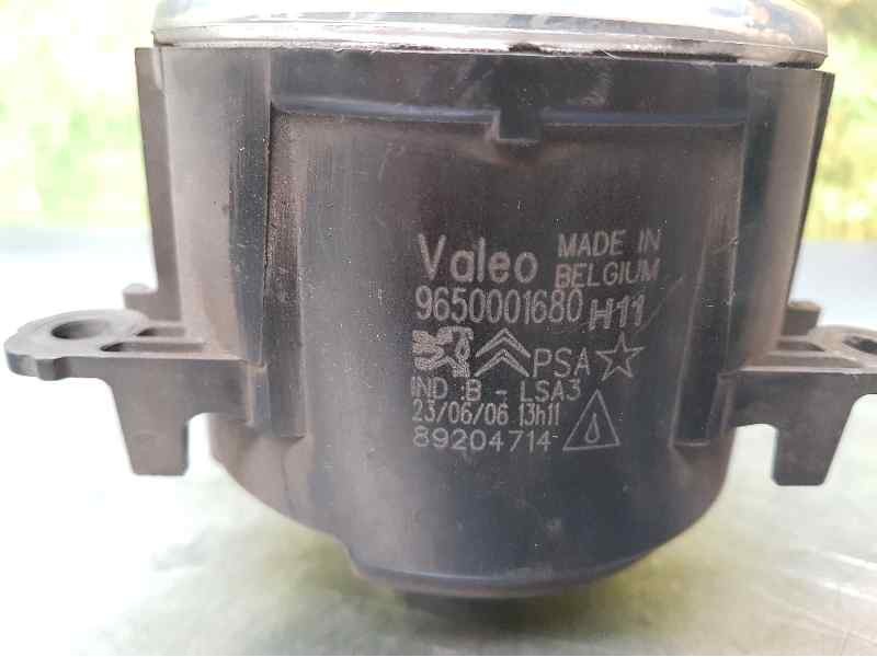 Recambio de faro antiniebla izquierdo para peugeot 607 (s2) titanio pack referencia OEM IAM 9650001680 89204714 VALEO