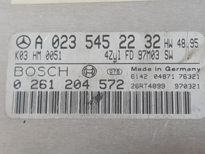 Recambio de centralita motor uce para mercedes-benz slk (r170) 230 kompressor (170.447) referencia OEM IAM   