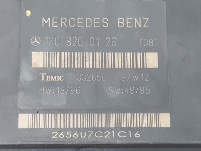 Recambio de modulo confort para mercedes-benz slk (r170) 230 kompressor (170.447) referencia OEM IAM   