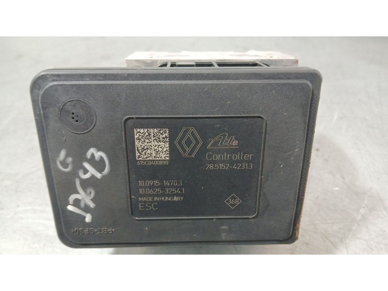 Recambio de abs para renault megane iv hatchback (b9a/m/n_) 1.5 dci 110 (b9a3) referencia OEM IAM 476600737R  