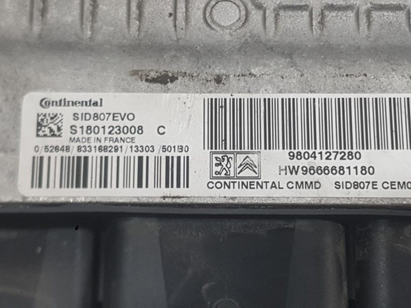 Recambio de centralita motor uce para citroën c4 grand picasso ii (da_, de_) 1.6 hdi / bluehdi 115 referencia OEM IAM 1612375780