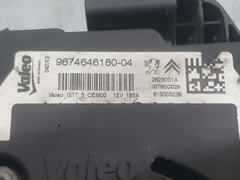 Recambio de alternador para citroën c4 grand picasso ii (da_, de_) 1.6 hdi / bluehdi 115 referencia OEM IAM 9678048880 160685918
